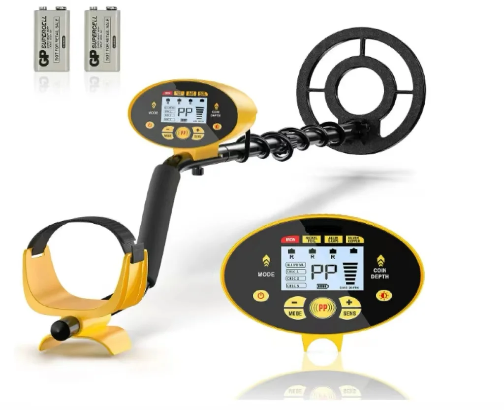 Professional Detector Long Range Waterproof Gold Detector Deep Underground  Lithium Battery Metal  Detector with Pinpointer