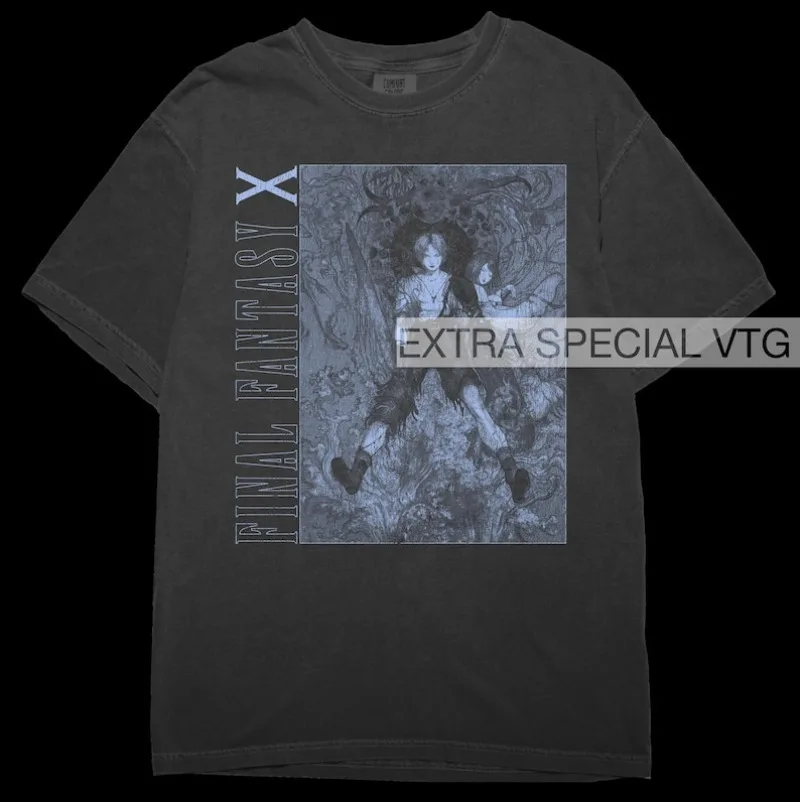 

00012542#A-Final Fantasy X Shirt | Tidus + Yuna Shirt