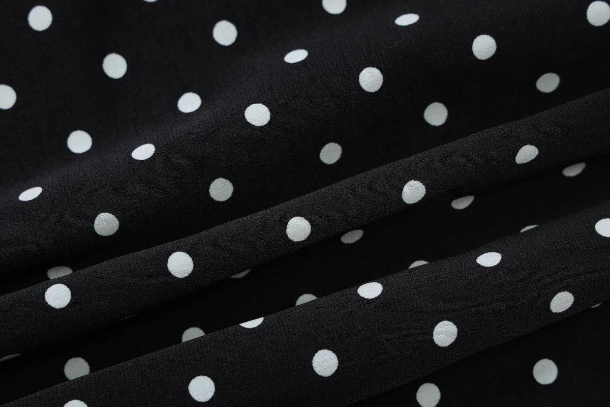 فساتين أنيقة جديدة الصيف البولكا نقطة موضة مزاجه مثير الشارع نمط Vestidos عارية الذراعين الحمالات الخامس الرقبة ملابس امرأة