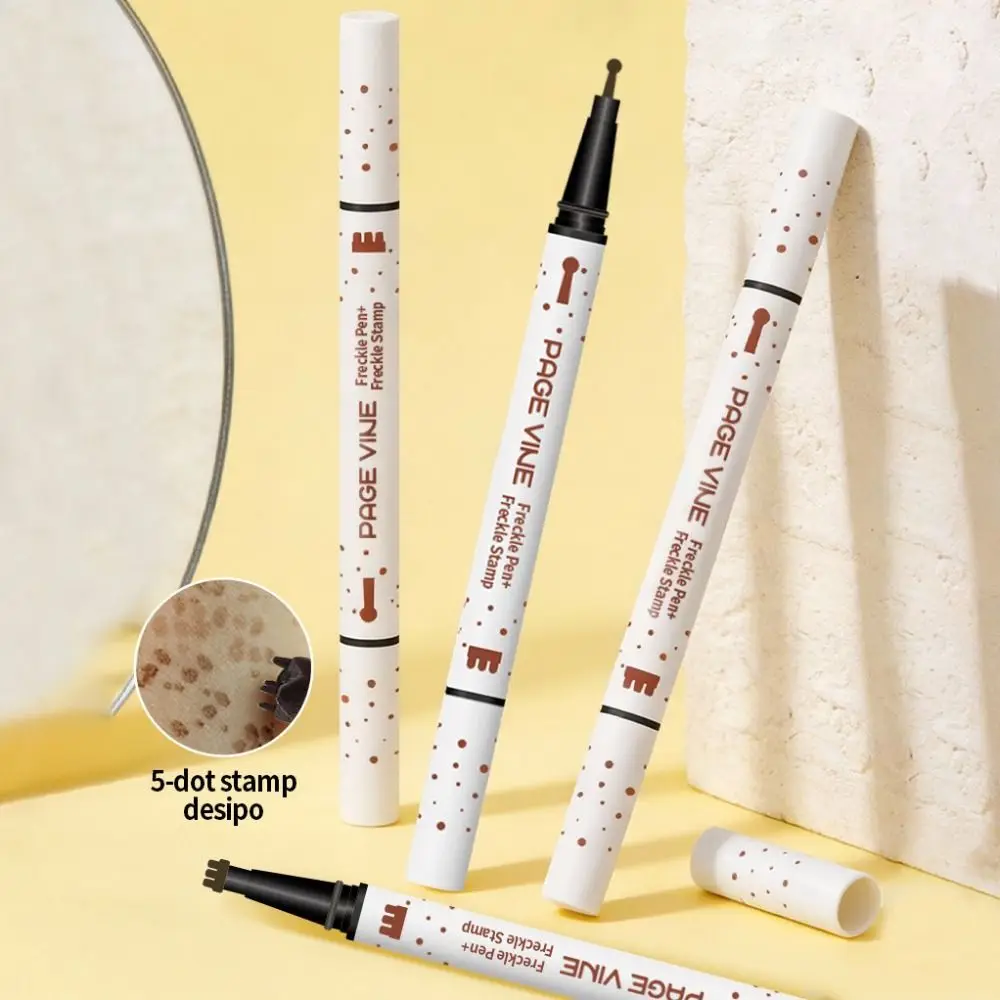 Cosmetic Waterproof Fake Freckles Pen Quick-Drying Long Lasting Spot Pen Lifelike Beauty Tool Beauty