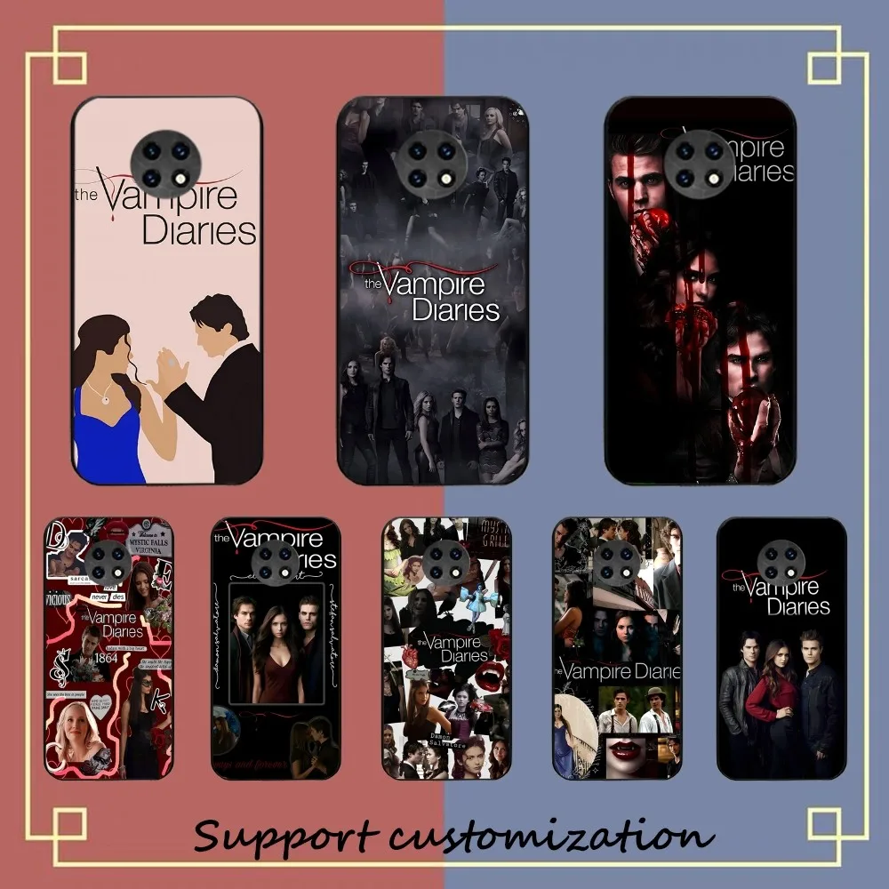 The V-Vampire D-Diaries D-Damon Phone Case For Redmi Note 4 X 5 A 6 7 8 T 9 9S 10 11 11S 11Epro Poco M3 pro