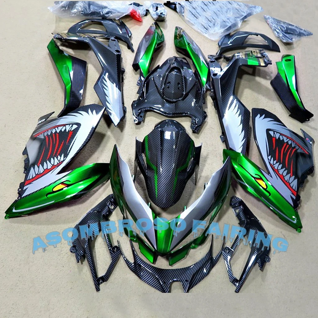 For KAWASAKI NINJA 400 2018-2019 2020-2024 NINJA400 EX400 18 19 20 21 22 23 24 Sportbike Bodywork ABS Plastic Fairing Kits