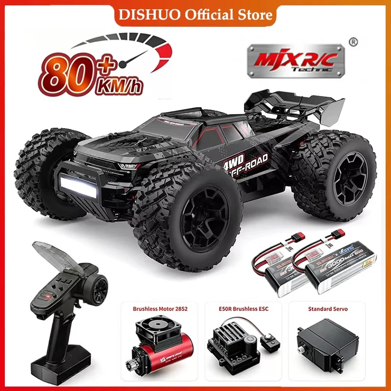 Hyper Go MJX 14207 14208 14303 1/14 4WD RC Car 80km/h Brushless 2.4G Remote Control Car Off-road High Speed RC Cars Truck Toy