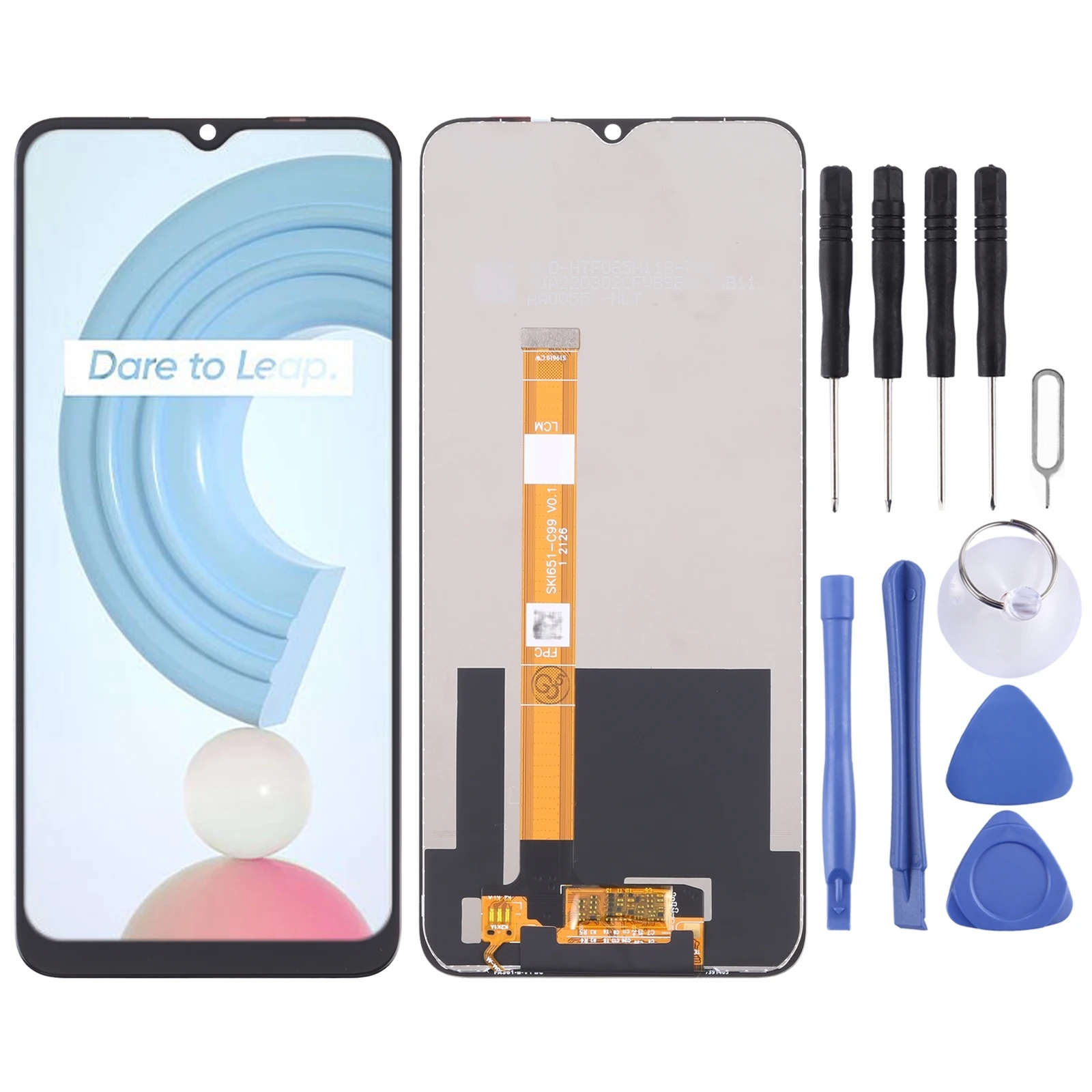 Tft Lcd-Scherm Voor Oppo Realme C21y/Realme C25y Met Digitizer Volledige Montage