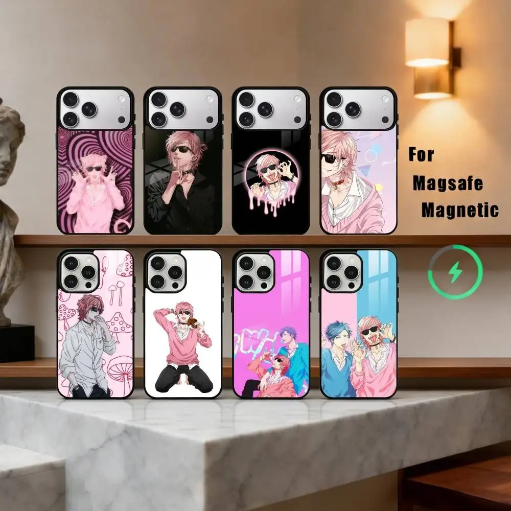 

A-Ayato Yuri-S Y-Yarichin C-Club Phone Case For iPhone 17,16,15,14,13,12,Plus,Pro,Max for Magsafe Magnetic Wireless Charging