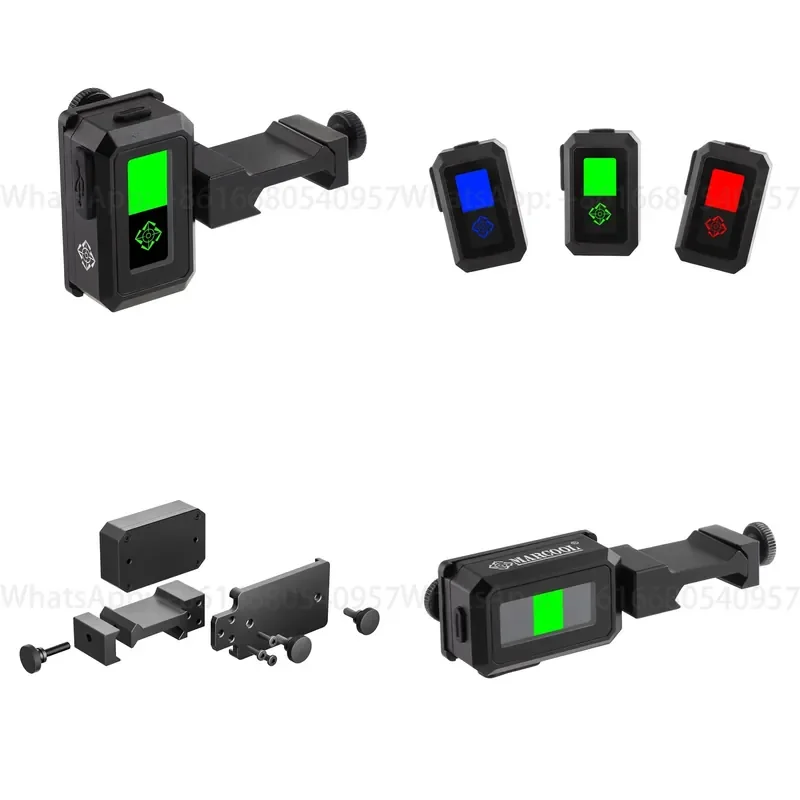 Tactical Tools Precision Electronic Scope Level Inclinometer Cosine Indicator Digital Anti-Cant Tool for Precision Green