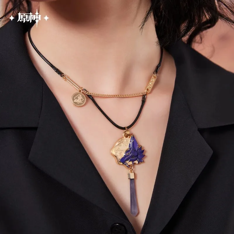 

Игра Genshin Impact Официальный оригинальный продукт Verdant Woods и Shifting Sands Series Cyno Theme Аксессуары Хэллоуин Рождество