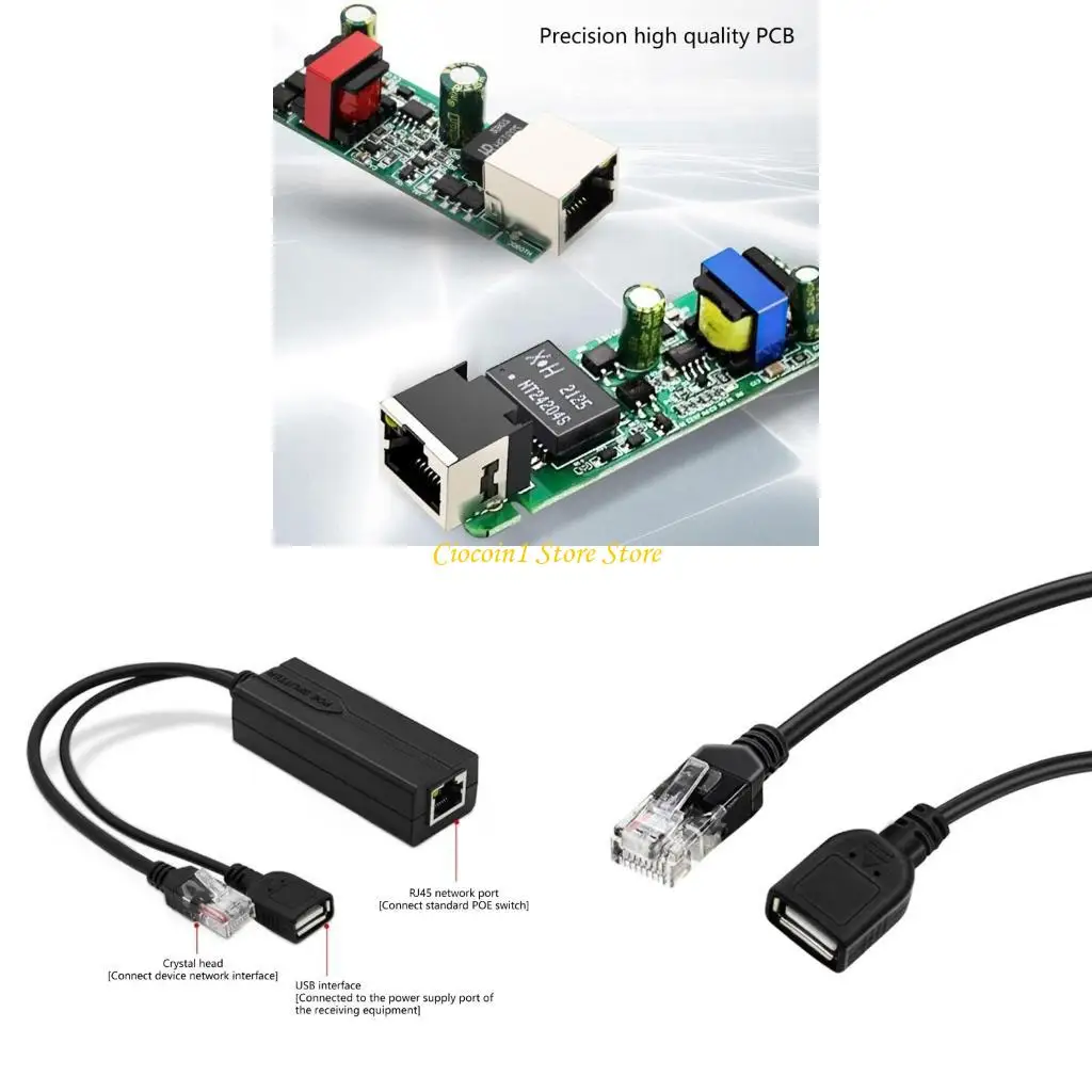 

A3PC с высокой скоростью передачи данных USB POE Splitter для повышения производительности устройства