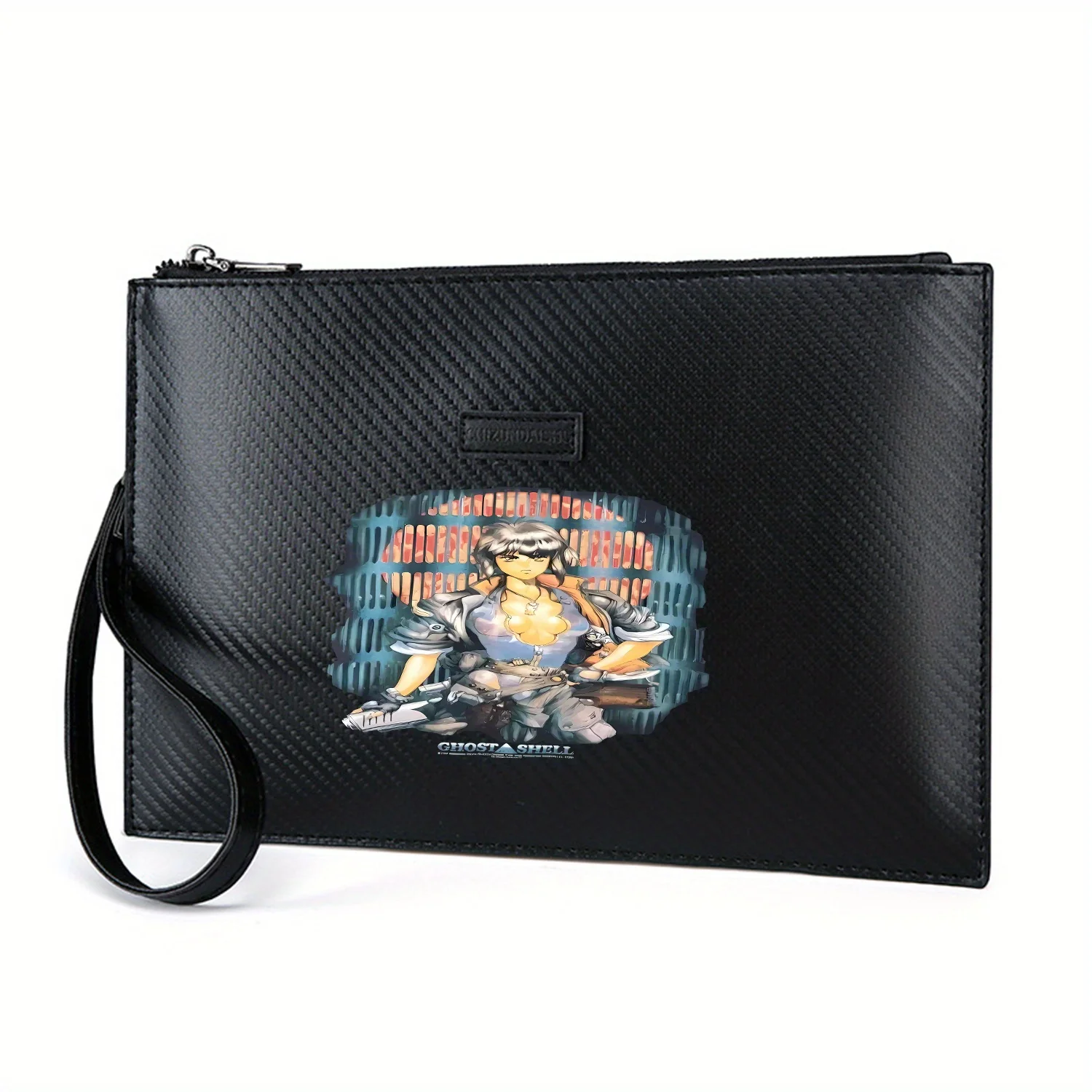 حقيبة يد نسائية أنيقة مطبوعة من البولي يوريثان على الطراز المستقبلي أنيقة وعملية للحمل اليومي