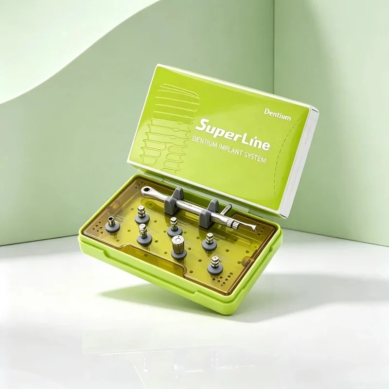 SuperLine Implant, FXS Lab Micro Driver Kit, Screw Components for Dentium‑Related Dental Implant Procedures