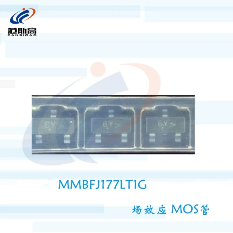 1Pcs/Lot Original Mmbfj177Lt1G Silk Screen 6Y Sot23-3 Field Effect Mos Tube Jfet Transistor P Channel