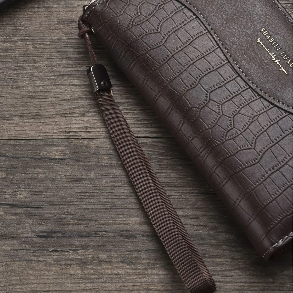 2025 nieuwe herenportemonnee nieuw ontwerp casual multi-card lange portemonnee mobiele telefoon portemonnee grote capaciteit handtas mode groothandel