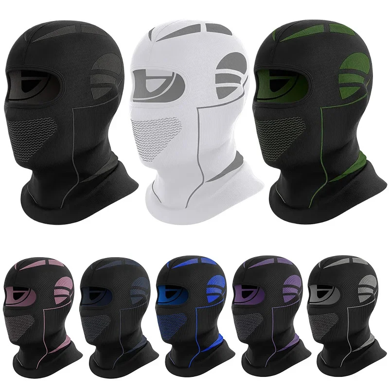 Men Women Balaclava Hat All Face Mask Winter Pullover Cap Cold-Proof Cycling Ski Hunting Head Neck Cover Helmet Liner Caps