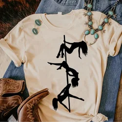 Poledance top donna giapponese manga t shirt femminile y2k anime vestiti divertenti