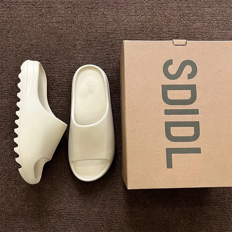 Hot Coconut Slippers Cloud Thick-soled Sandals Summer Fashion Soft Bottom Beach Men Slippers Women's Sandals EVA Slides