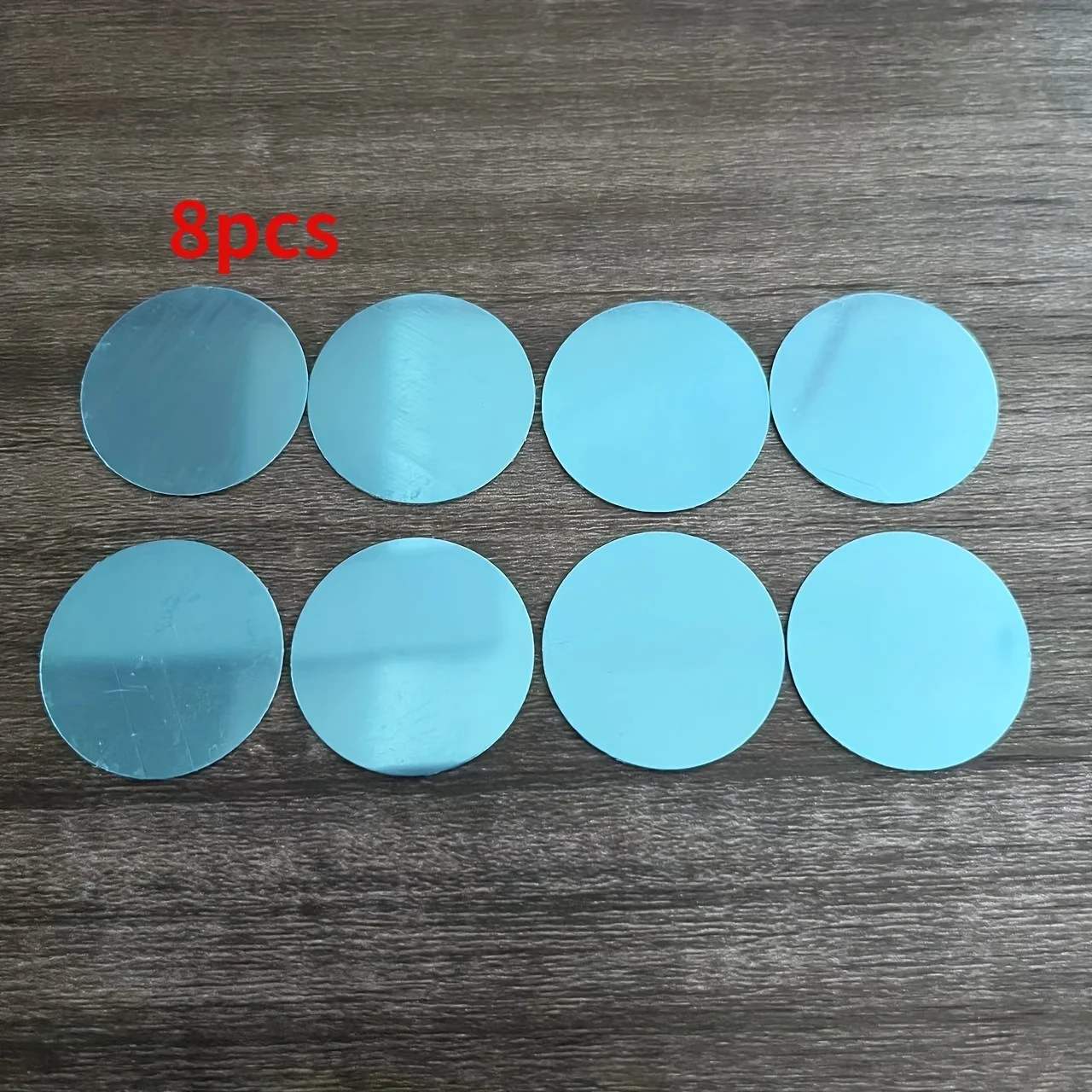 8pcs Circular bracket, magnetic sheet, magnet, metal plate, car phone holder
