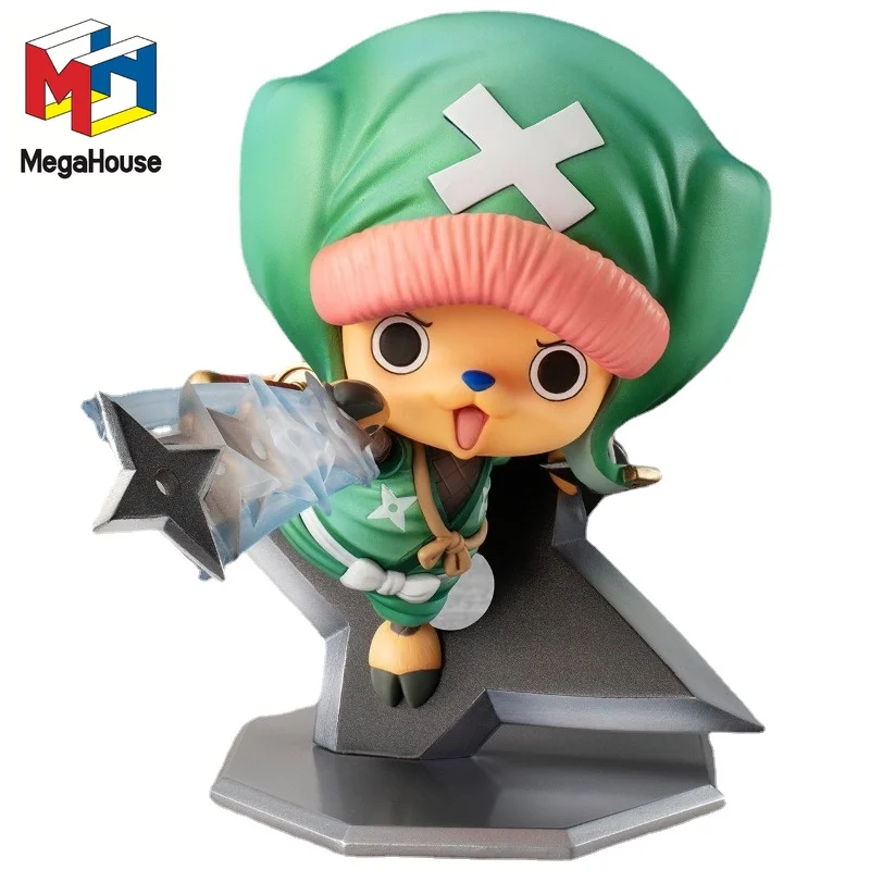 

MegaHouse Original One Piece Anime Figure Chopper POP Warriors Alliance Action Figure Toys For Boys Girls Kids Xmas Gift Model