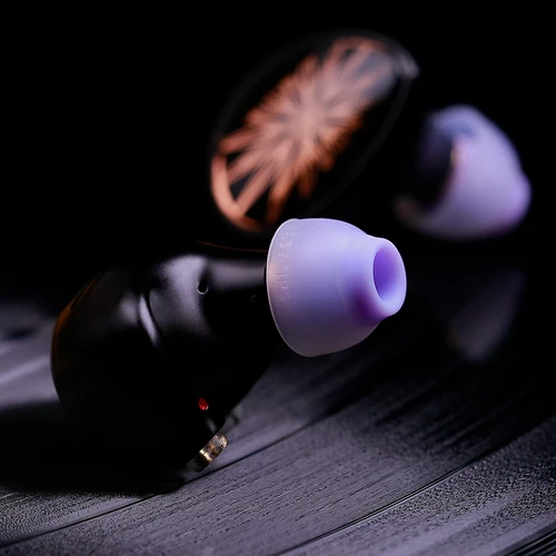 Whizzer Easytips ET100AB (Antibacteriano) Almohadillas intrauditivos de tubo recto de silicona S M L Tamaño 3 pares en 1 caja