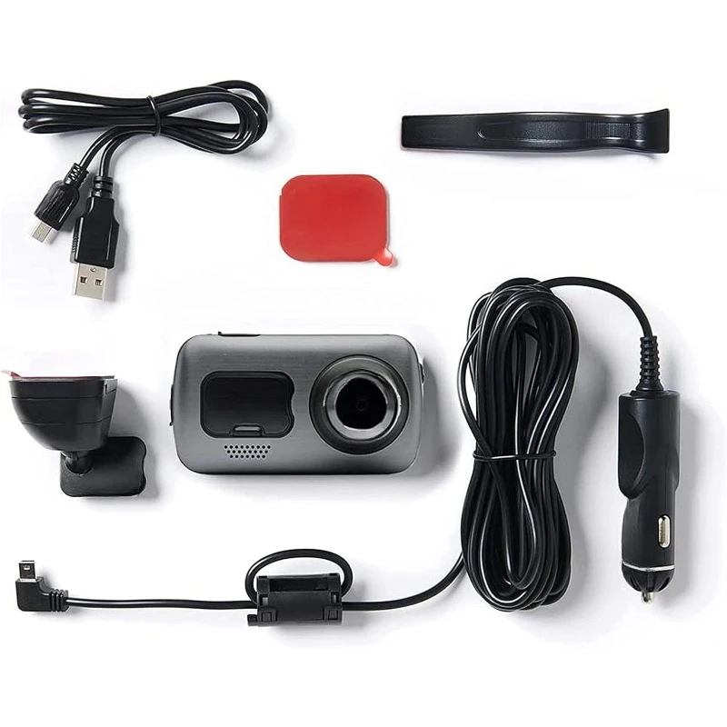 Full 4K/30fps UHD Recording in Car DVR Camera- 140° Front- Wi-Fi, GPS, Bluetooth