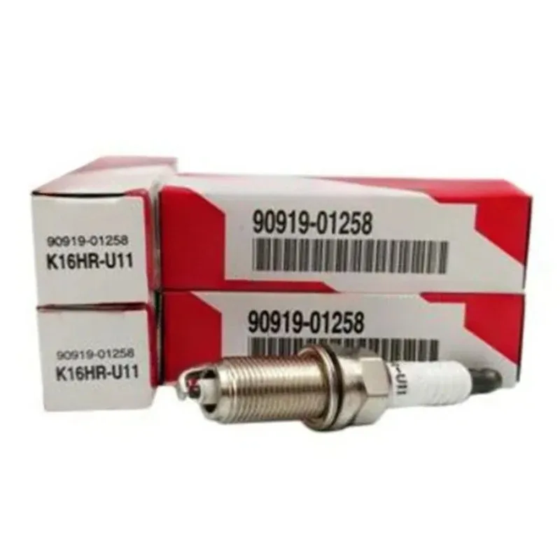 

4/6pcs 90919-01258 K16HR-U11 9091901258 K16HRU11 Normal Spark Plug For Toyota AYGO 2005-2014 For Toyota ETIOS 2010-
