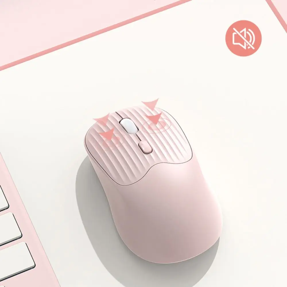 

Зарядная двухрежимная мышь TYPE-C, бесшумная эргономичная беспроводная бесшумная мышь, портативная легкая перезаряжаемая компьютерная мышь