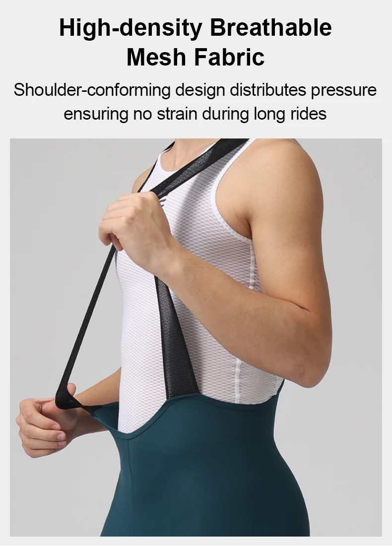 INBIKE Herren-Trägerhose für den Sommer, Professionelle Radsport-Trägerhose, Atmungsaktive Komfortable Fahrrad-Unterwäsche, Radsport-Ausrüstung – Detail 11