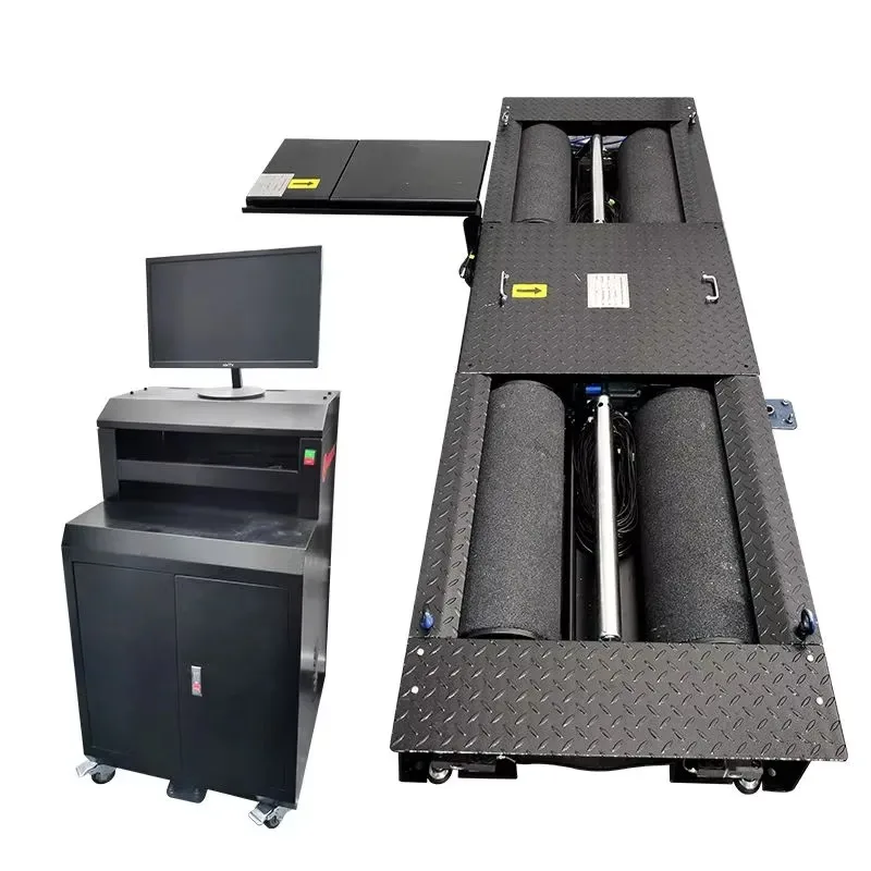 Hot Sale KARJOYS Auto Car Vehicle test Line Automatic Testing Equipment Automatic Vehicle Brake Side slip Suspension Tester