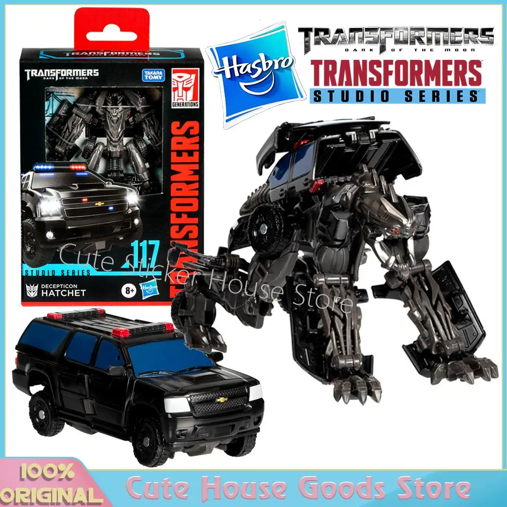 

In Stock Original Hasbro Studio Series Ss117 Deluxe Class Transformers: Dark of The Moon 94 Decepticon Hatchet Action Figures