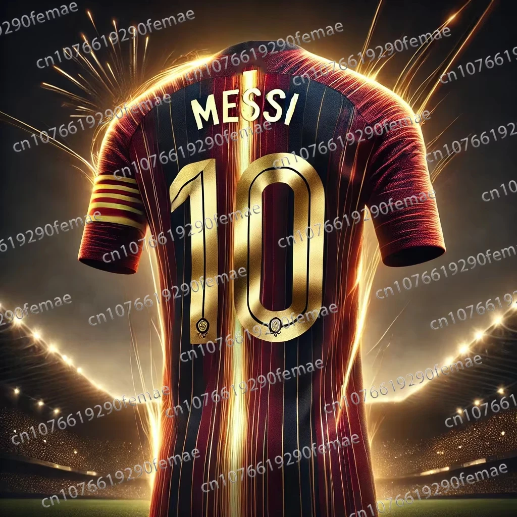 

Летняя ГОРЯЧАЯ ПРОДАЖА Messi, модная мужская спортивная футболка с принтом для фанатов, повседневные игры на открытом воздухе, тренировочный удобный трикотаж