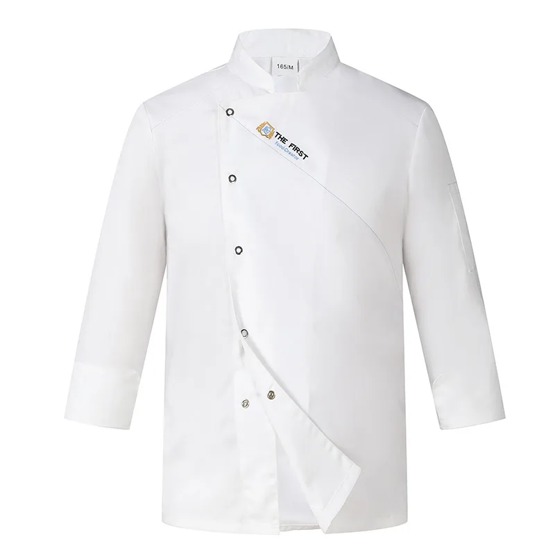 Uniforme de Chef de Manga Longa, Roupas de Restaurante Ocidental, Bolo De Cozimento, Hotel, Cafeteria De Cozinha, Atacado, W, Outono, Inverno