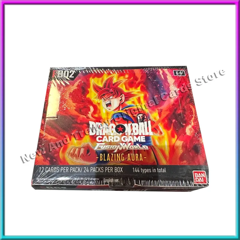 Original Bandai Dragon Ball Super TCG Fusion World 2 FB02 English Version Card Game Rare Collectible Edition Holiday Gift