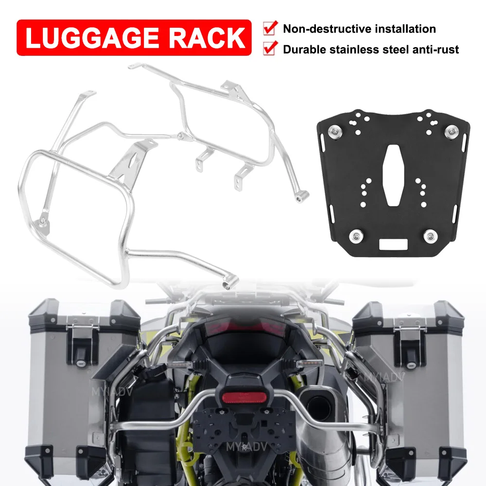 Motorcycle Panniers Rack Top Box Bracket For VOGE 900DSX 900DS 2024 Saddlebag Saddle Side Bag Trunk Stainless Steel Luggage Rack