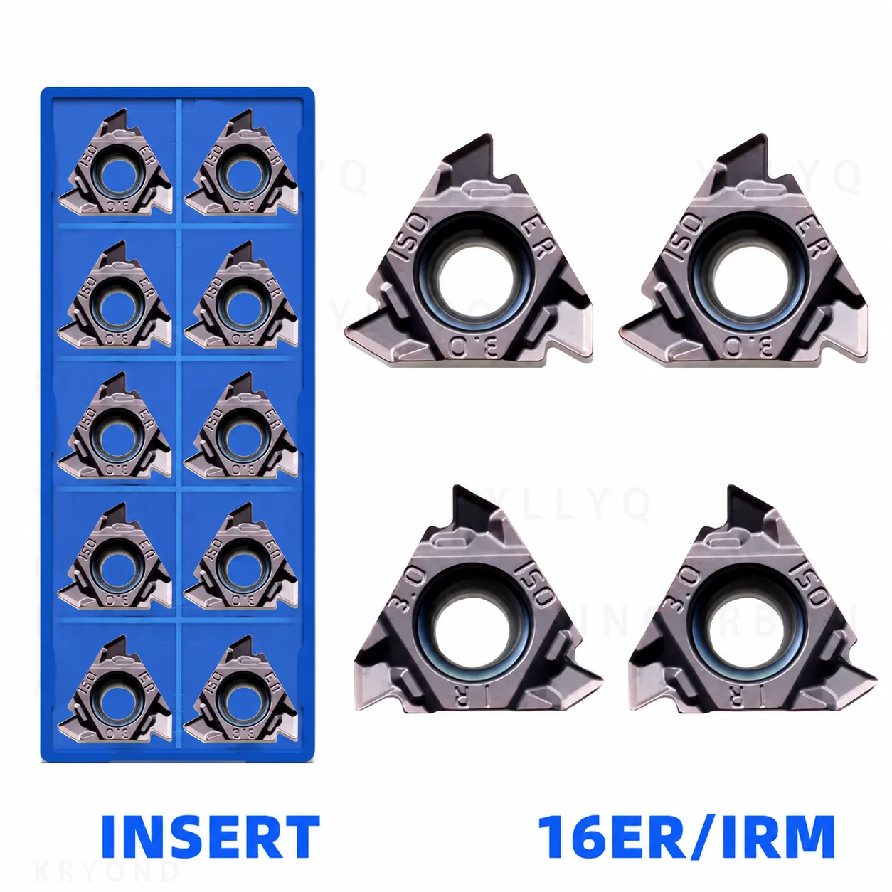 MMT16ER AG55 AG60 Threading Carbide Inserts ISO100-300 11W 14W VP15TF CNC Lathe Metal Thread Turning Cutting Blade Tool