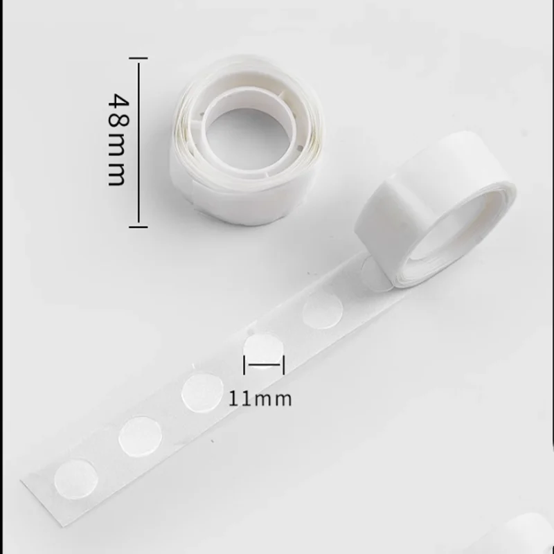 Nano Okrągłe Kropki Mocna Dwustronna Taśma Klejąca Kryształowa Przezroczysta i Bezśladowa Dwustronna Taśma Klejąca w Kropki