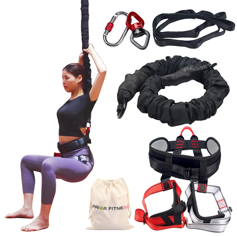 Heavy Bungee Resistance Band Set Gravity Yoga Bungee Cord Resistance Belt Set 4D Bungee Dance Rope Workout Fitness Home Gym