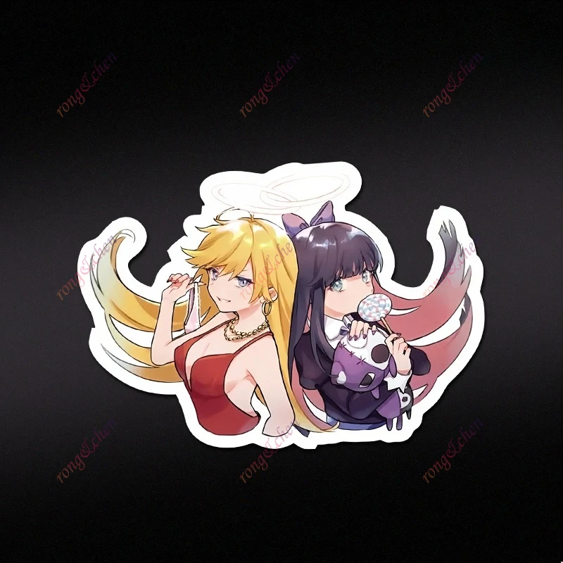 

Sexy Car Sticker Monogatari Series Graffiti for Car Motorcycle Racing Helmet Laptop Trunk Body Car Window Surfboard PVC Decals