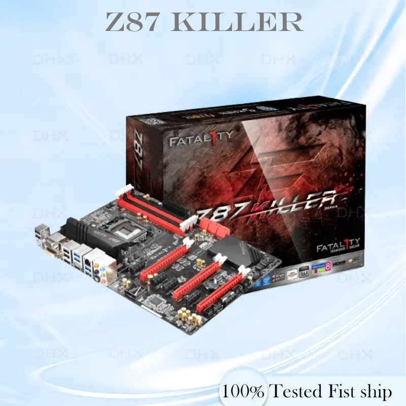 For Asrock Z87 KILLER Motherboard 32GB HDMI PCI-E3.0 LGA 1150 DDR3 ATX Z87 Mainboard 100% Tested Fully Work be Fast Ship DH