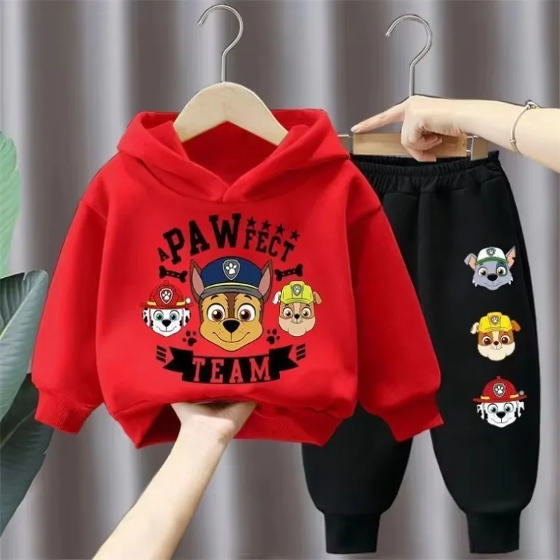 2026 Herbst Langarm-Pullover und Lange Hose Zweiteiliger Anzug für Kinderbekleidung Jungen Jogginganzug-Set Kinder-Trainingsanzug Winter – Detail 9