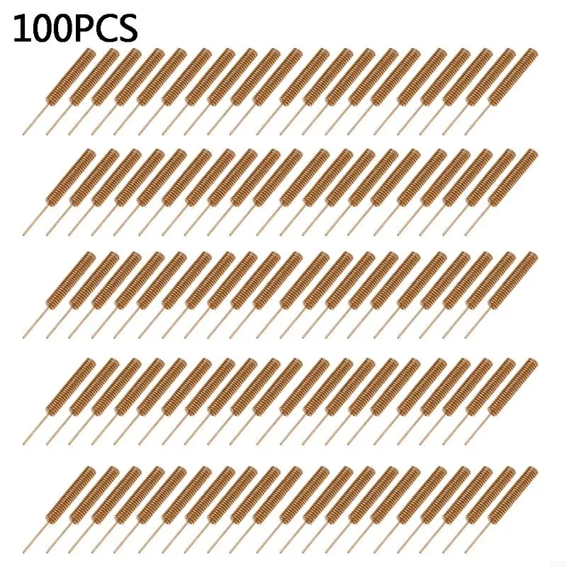 103E 10Pcs 433Mhz Phosphor Spring Helical Antenna Direct Welding PCB Board