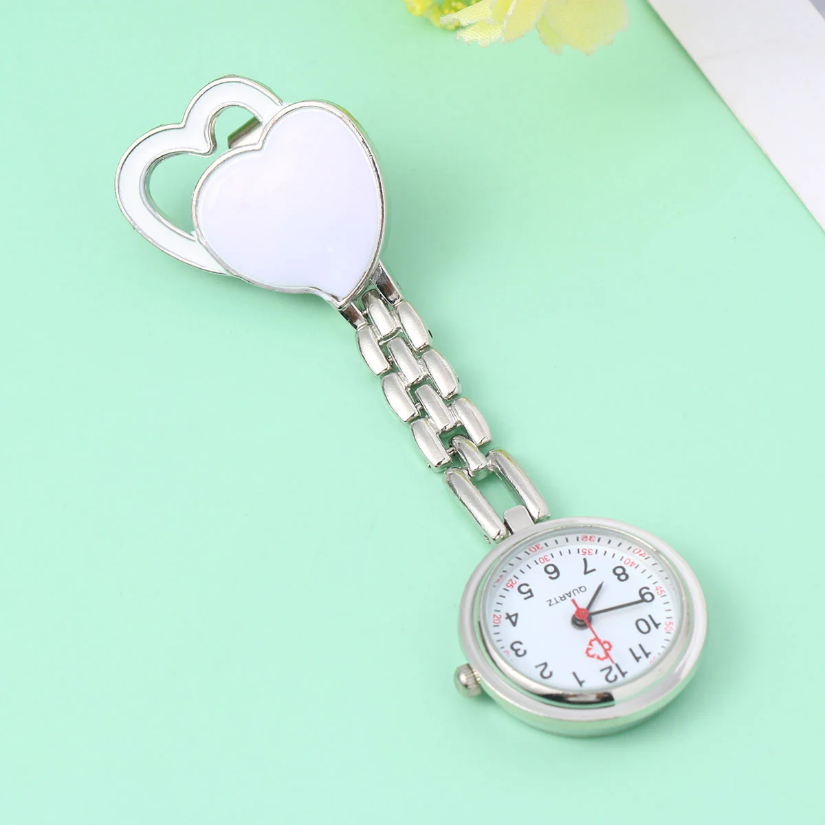 

Watch Nurse Pocket Miss Watches for Men Hanging Lightweight Cute Nurses Heart Shaped