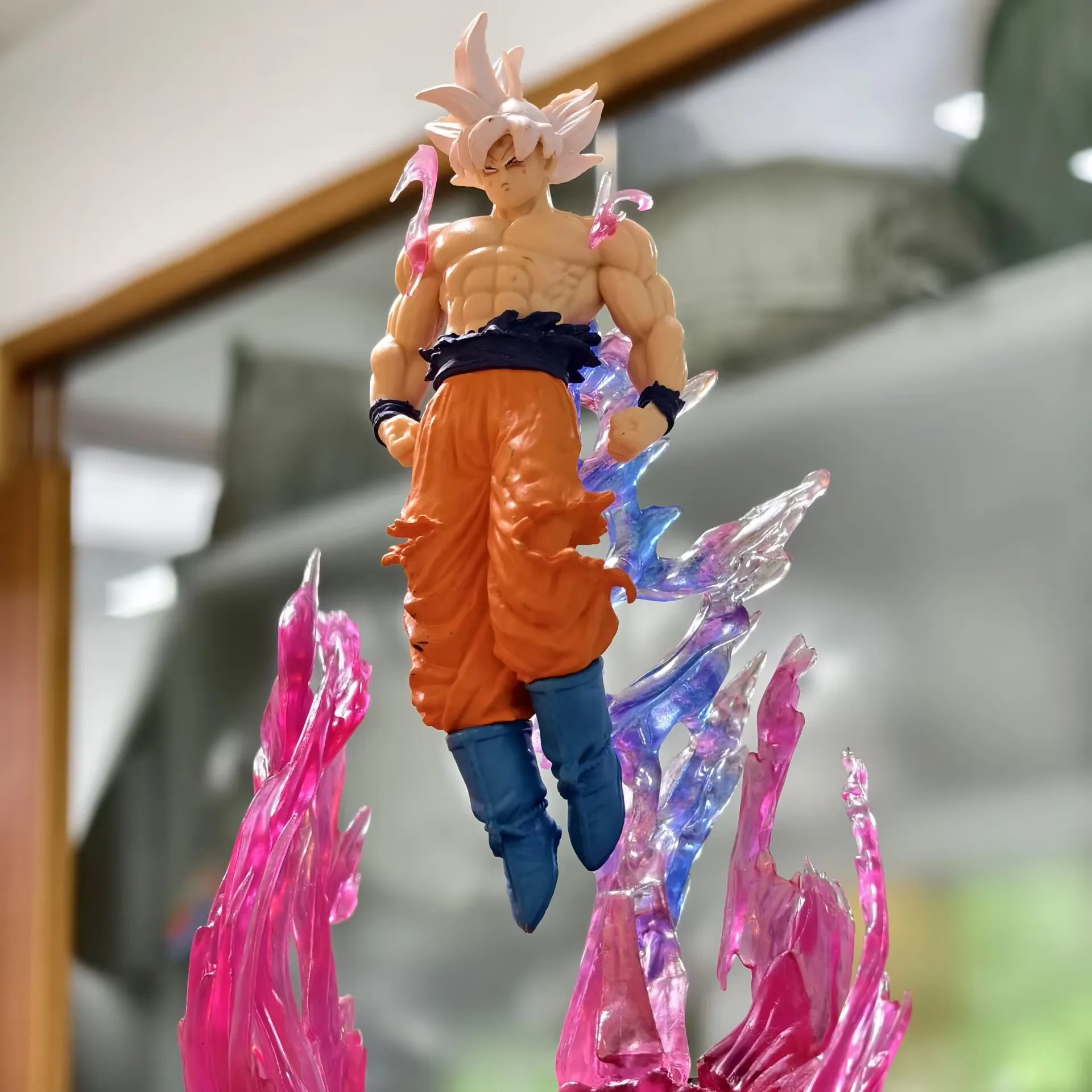 Dragon Ball Super Saiyan Little Freedom Ultimate Skill Wukong Anime modelo hecho a mano regalo ornamental
