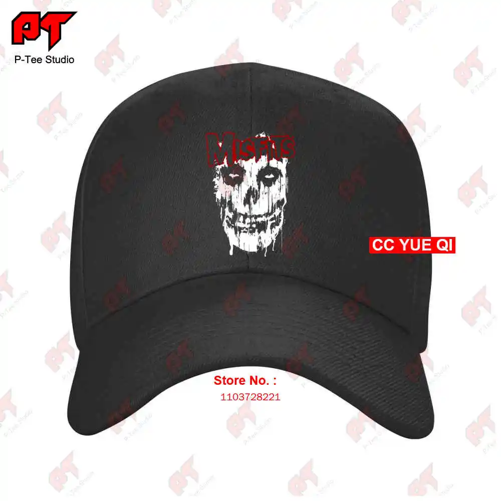 

Misfits Splatter Punk Rock Dig Up Bones Skull Kill Baseball Caps Truck Cap KBTR