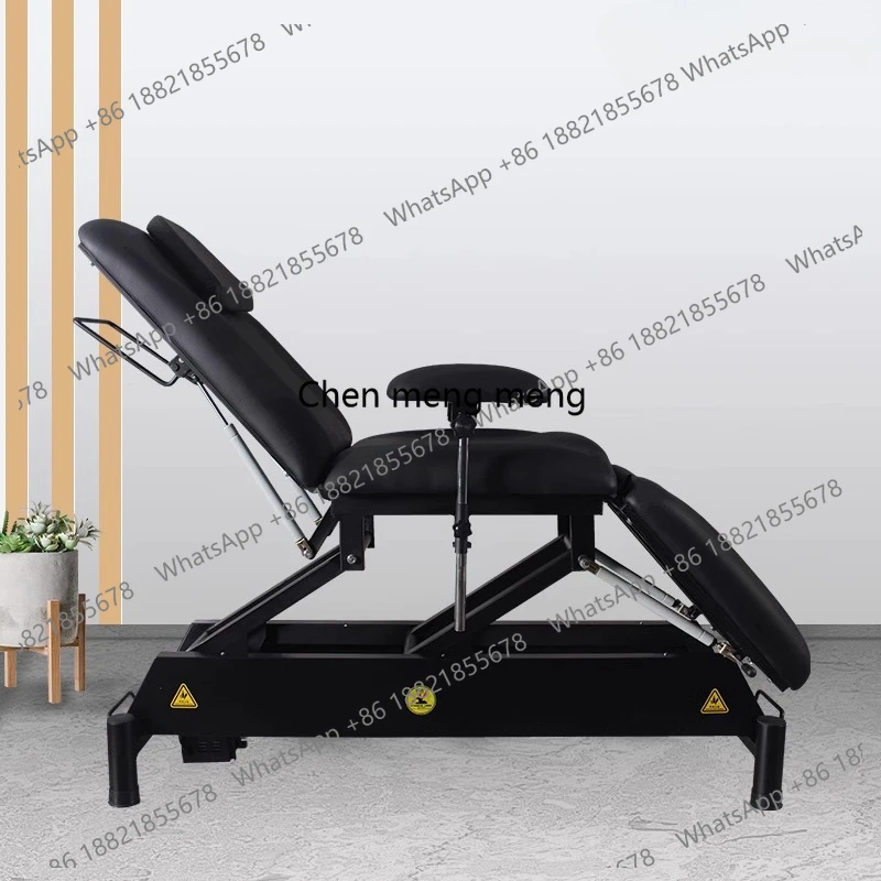 

Электрические массажные столы для тату-салонов и салонов красоты, комфортные педикюрные столы с регулируемыми железными ножками, обивка из ПУ кожи, мебель для массажа