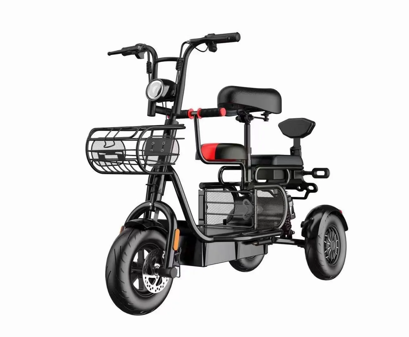 Nice Quality Manufactured Electric Tricycle 3 Wheel Motorcycle for Passenger From China Factory