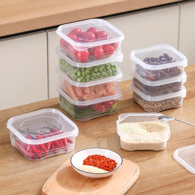 

Special Sub-packing Box for Refrigerator Frozen Storage Box, Sealed Refrigerated Heating Meal Preparation Fresh-keeping Box