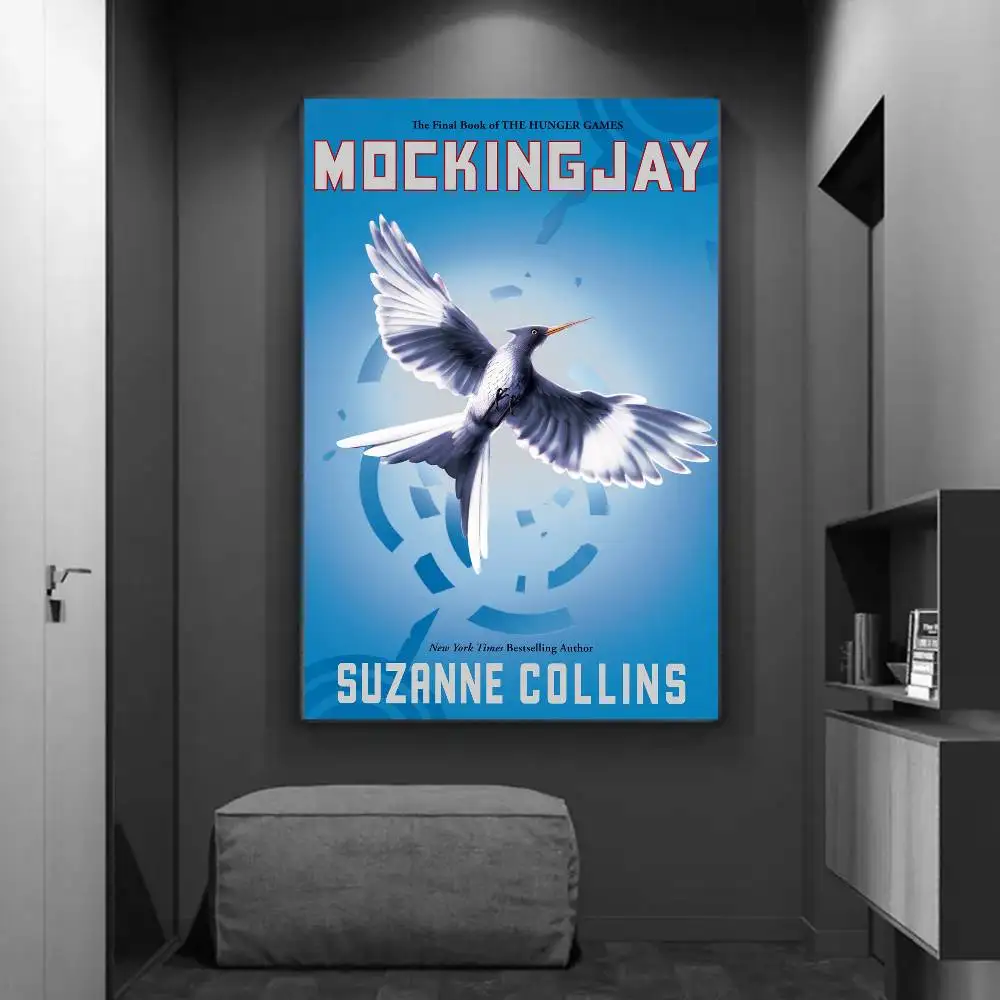 The Hunger Games 3 ملصقات فيلم لاصقة ملصق ورق أبيض DIY ملصقات حائط لغرفة البار والمقهى #6