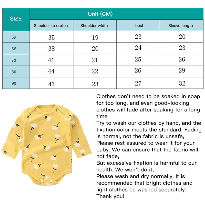 ECMLN Baby Boy Clothes Long Sleeve Bodysuit NewBorn Romper Toddle Girl V-Neck Cotton Spring Print Rompers One-piece Infant 0-24M