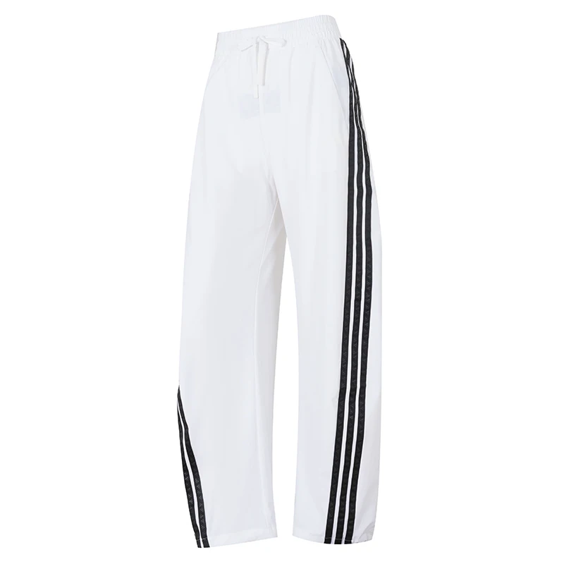 

Adidas Women's Pants Sports Pants Fashionable Loose Breathable Casual Pants Straight-Leg Banana Pants Woven Trousers Kb5223