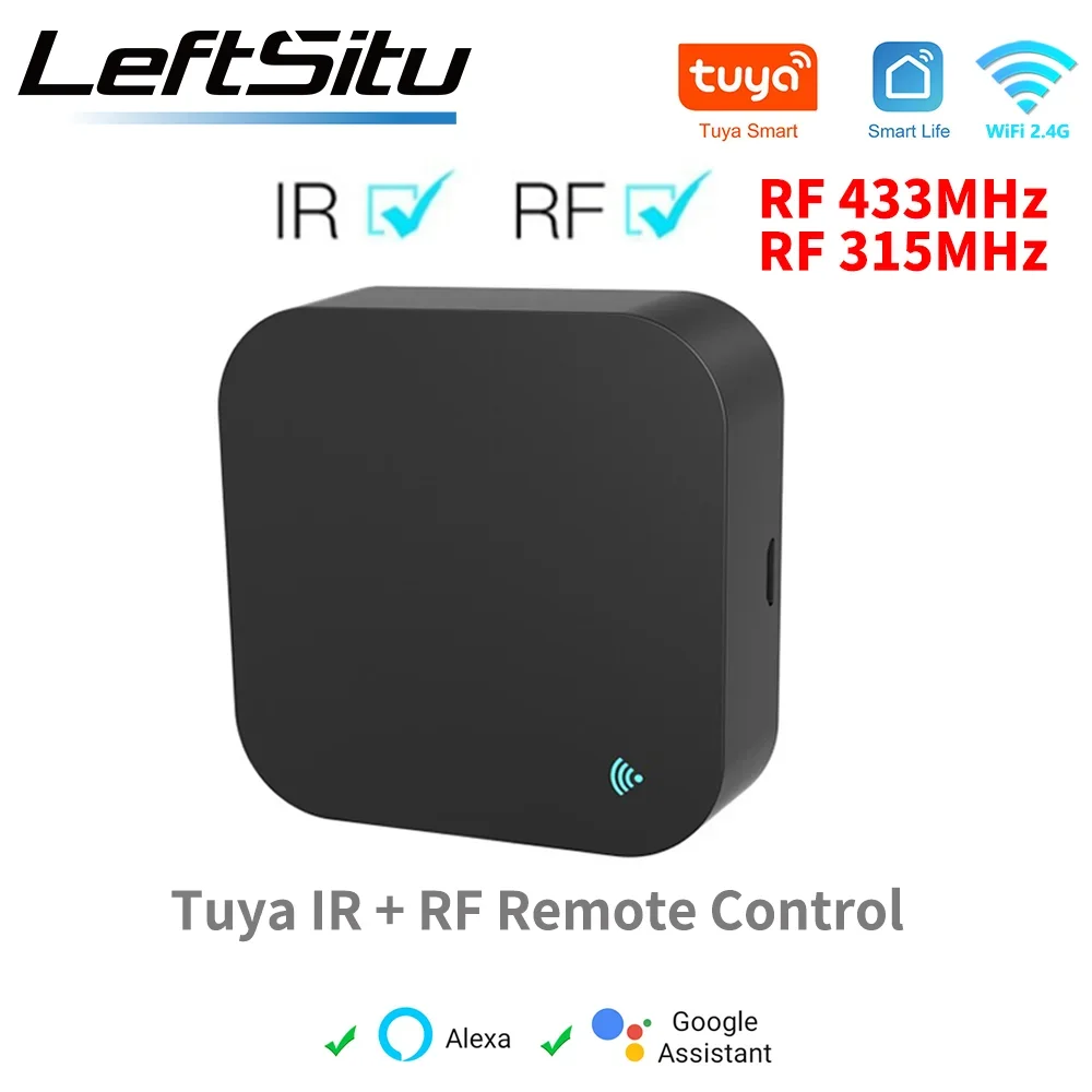 Tuya IR RF Remote Control WiFi Smart Home for Air Conditioner ALL TV LG TV Support Alexa,Google Home,Yandex Alice