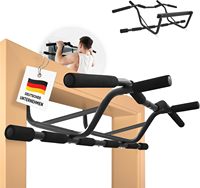 Pull-up bar for door frames, no screws needed, adjustable from 7-19 cm, ideal for fitness training.